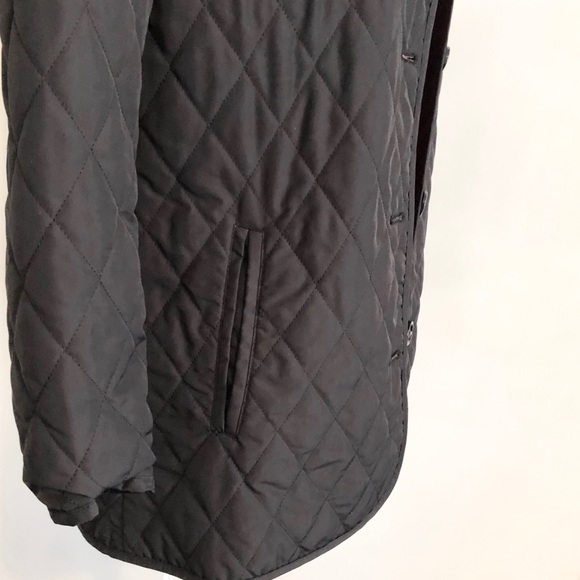 Women’s GAP Black Quilted Lightweight Coat Size S - Picture 8 of 12
